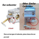 Carburetor Kit For Ryobi RY74003D Homelite UT10514 UT10516 UT10947A UT10947 UT10926 Ranger 33cc Chainsaw Replace 300981002 A09159A 000998271
